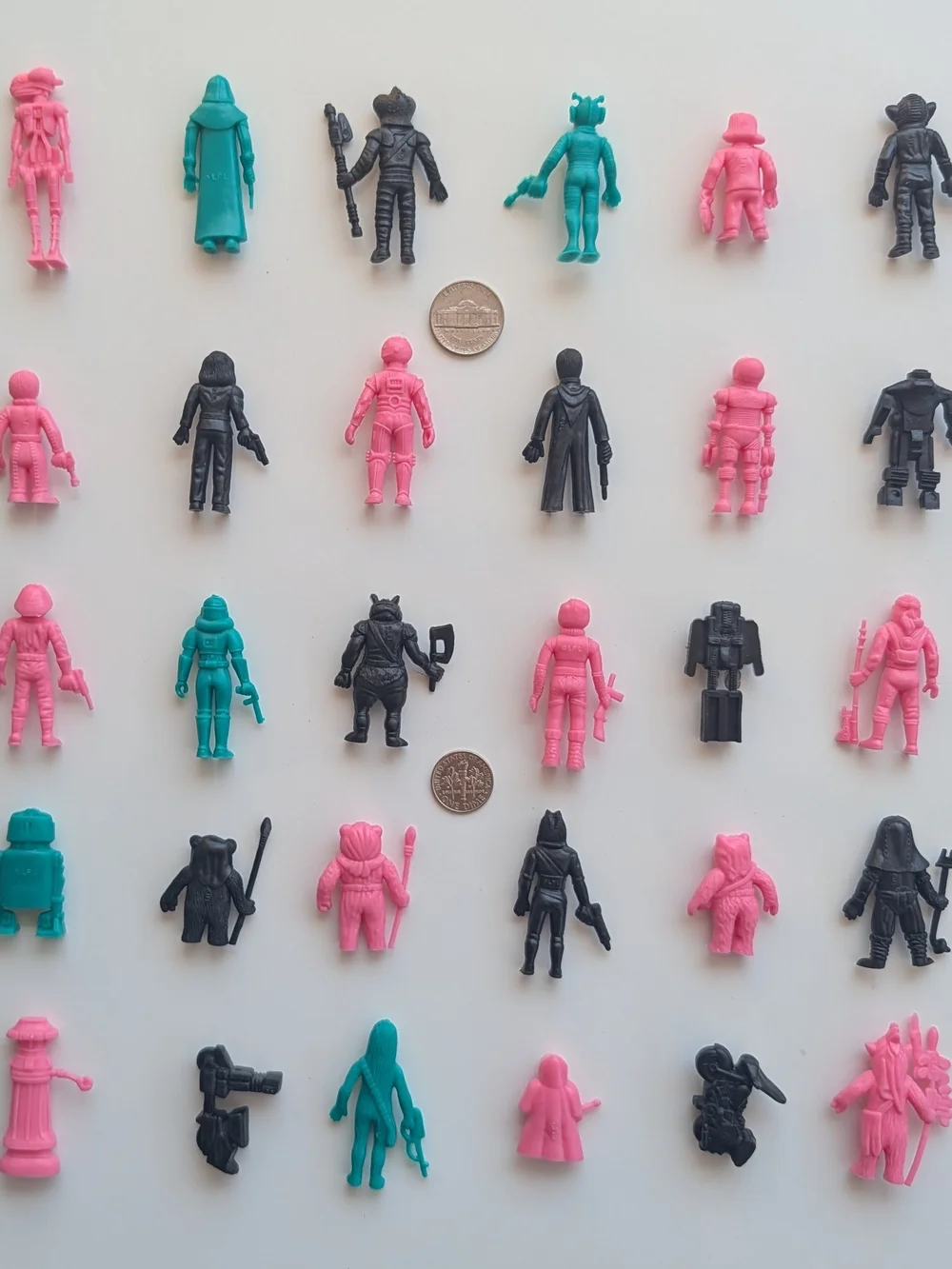STAR WARS FIGURES 1985 - Promotional YUPI Colombian - Licensed